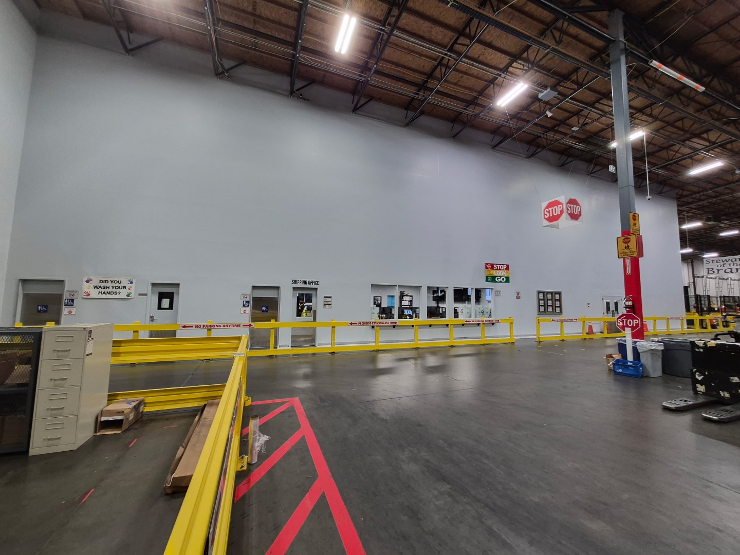 Industrial Warehouse Interior Painting in Fontana, CA