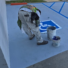 Professional-Handicap-Stall-Repaint-in-Santa-Fe-Springs-CA 0