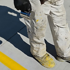 Reflective-Glass-Bead-Application-for-Parking-Lot-Striping-in-Fontana-CA 0