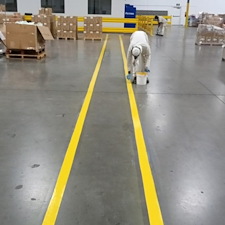 Specialized-Employee-Walkway-Striping-in-Santa-Fe-Springs-CA 0
